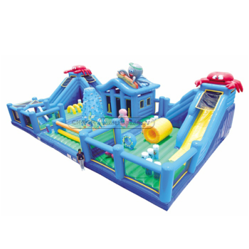 Inflatable Fun City | China Cheer Amusements Nanjing | Inflatable City with a capacity of up to 45 to 55 children ages 3 to 15!