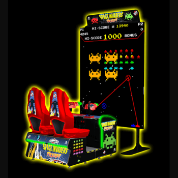 space invaders raw thrills