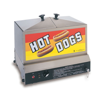 Steamin Demon Hot Dog Steamer distributed by Global Amusements, Inc.